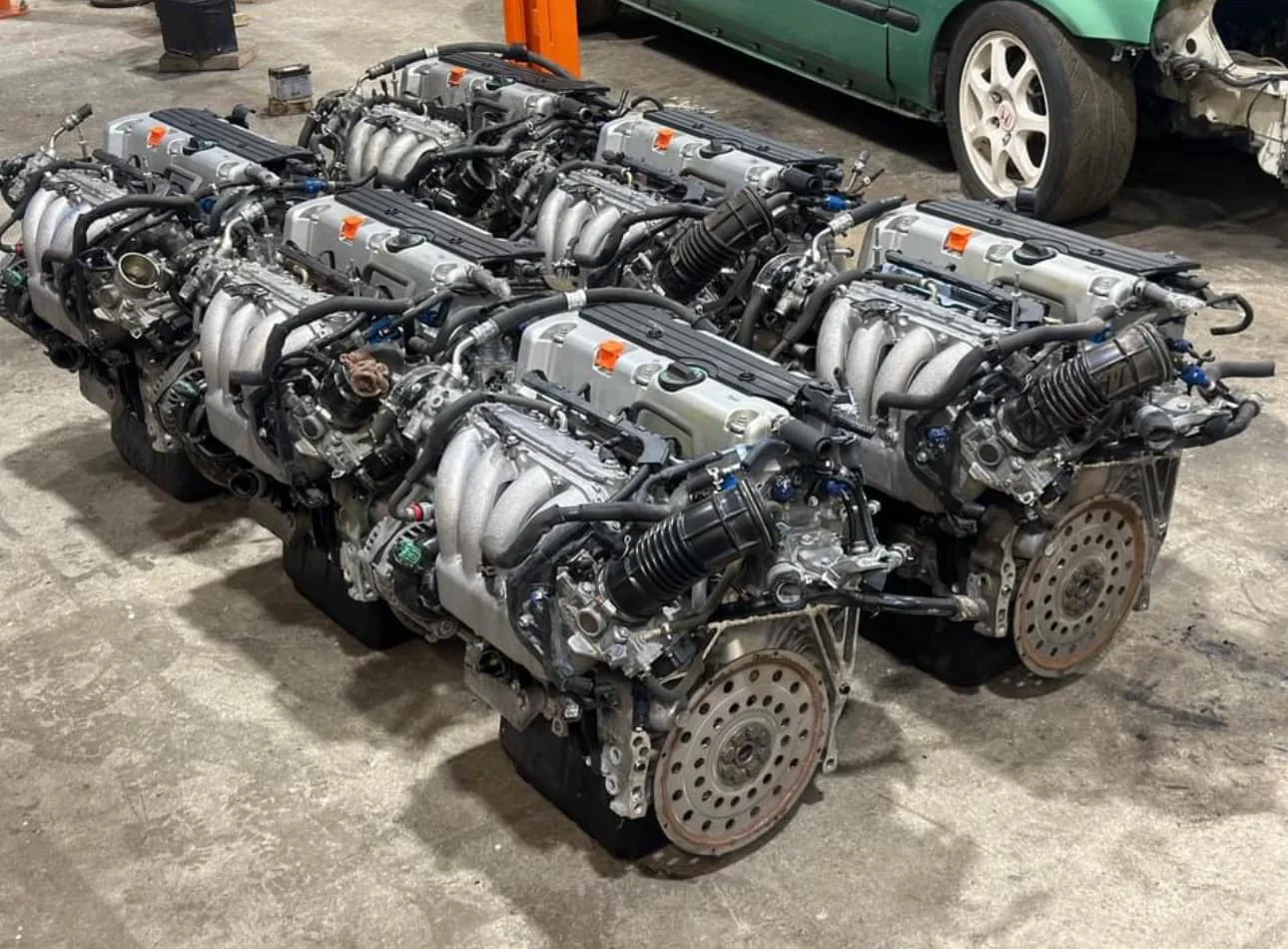 Powerful JDM Honda K24A 2.4L DOHC VTEC Engine with 6 Spd Manual Trans - High Compression for Astounding Performance - Image 3
